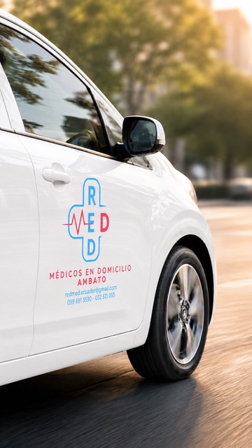 Unidad Red Med lista para atención médica a domicilio